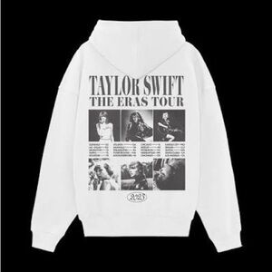 NWOT Taylor Swift White Eras Tour Hoodie